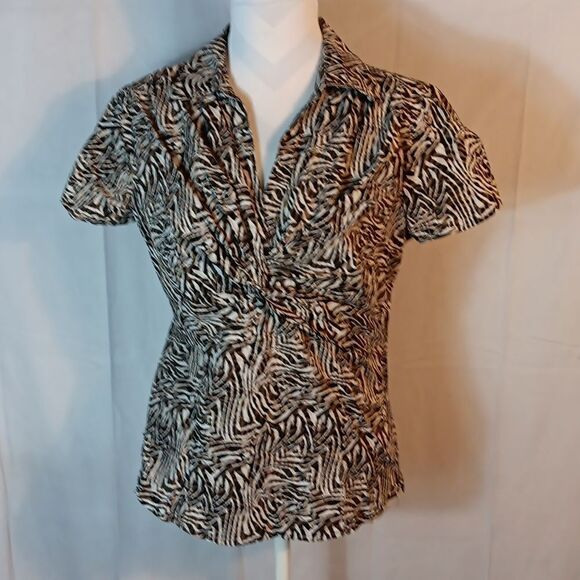 Alfani Animal Print Top - Picture 7 of 7